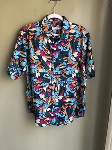 Tommy Bahama Men's Tortola Fuego Bay Camp Shirt Size: M - Picture 1 of 15