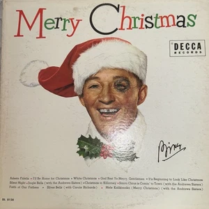 Bing Crosby “Merry Christmas” LP Decca Records - Imagen 1 de 3
