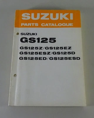 Catalogo Parti Suzuki GS 125 Aggiornato 10/1982 - Immagine 1 di 2