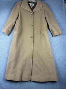 Vintage Marvin Richards Mantel Damen 10P Wollmischung lang gefüttert Made USA 60er 70er - Bild 1 von 9
