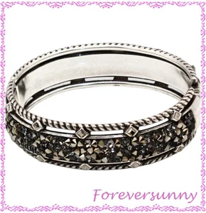 Brighton Crystal Rocks Armreif mit Scharnier - Bild 1 von 7