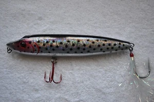 Chesapeake Bay Top Wasserköder gestreifter Bass BlueFish 7" 3oz Stecker gefleckter Schatten Neu - Bild 1 von 1