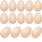 20 œufs de Pâques en bois ornements à faire soi-même arts non peints artisanat cadeaux
