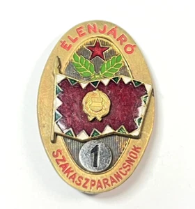 PEOPLE'S Republic Of Hungary Badge Leader Section Commander 1st. Degree - Picture 1 of 3