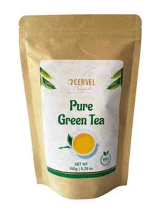 CENVEL®️ Pure Green Tea Loose Leaf | 100% Natural and Fresh Harvest | Detox Tea - Picture 1 of 25