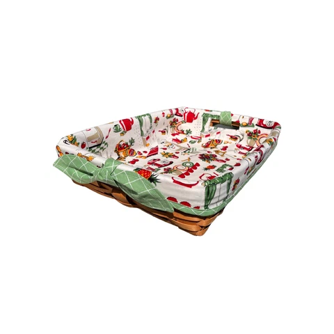 Hostess Serving Tray LINER for your Longaberger Basket - Vintage Kitchen Print Cover