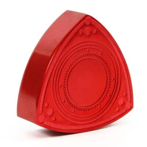 ROTOR SHAPED BRAKE / CLUTCH MASTER CYLINDER CAP COVER RX-7 RX7 13B 20B RED - Bild 1 von 6