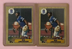 1987 Topps Set-Break #170 Bo Jackson Lot (2) RC NM-MT OR BETTER - Picture 1 of 2