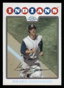 2008 Topps Chrome Refractors #94 Grady Sizemore - Picture 1 of 2