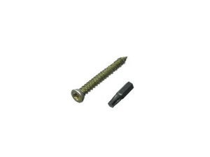10 von 7,5 x 132 mm Betonrahmenschrauben mit Kappen gratis Torx Bit - Bild 1 von 1