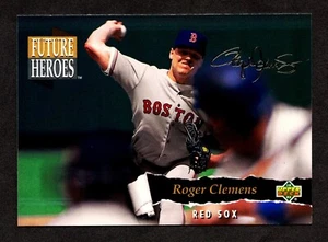 1993 UPPER DECK FUTURE HEROES #57 - ROGER CLEMENS - BOSTON RED SOX - *04 - Picture 1 of 2