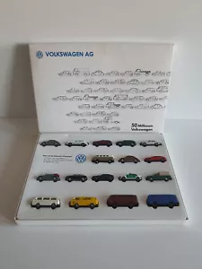 Herpa Wiking 1:87 Volkswagen AG Sammelbox 50 Millionen Volkswagen TOP !!! RAR !! - Foto 1 di 5