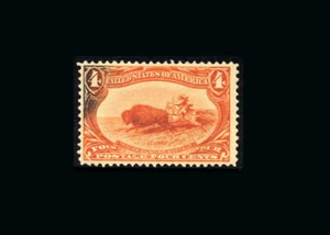 US Stamp Mint OG & NH, VF/XF S#287 Deep color, a little oxidation at left - Picture 1 of 1