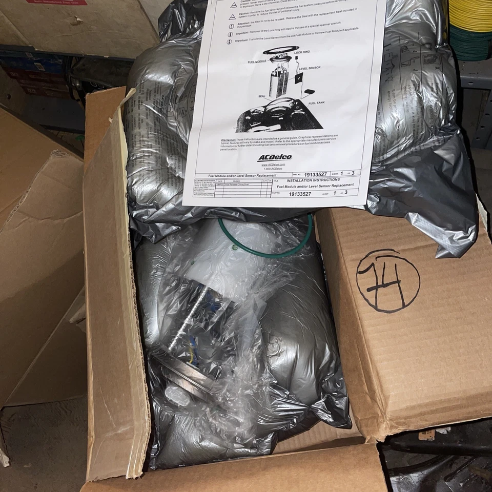 Nuevo - Módulo de bomba de combustible ACDelco y/o pieza de reemplazo de nivel # 19133527 Foto 1 de 1