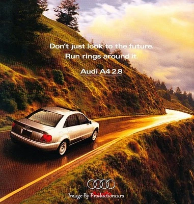 1998 Audi A4 2.8 14-page Original Car Sales Brochure Catalog Foto 1 de 3