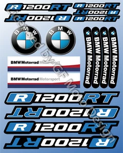 R1200RT Motorcycle Motorrad Decal Sticker Set BMW R1200 RT Blue /94 95 - Picture 1 of 2