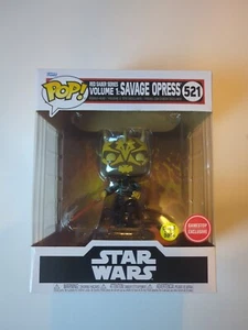 New Funko Pop! Deluxe: Star Wars Red Saber Series Volume 1: Savage Opress 521 - Picture 1 of 6