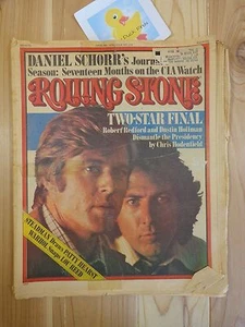 Rolling Stone Magazine April 8 1976 Robert Redford Dustin Hoffman Issue 210 - Picture 1 of 5