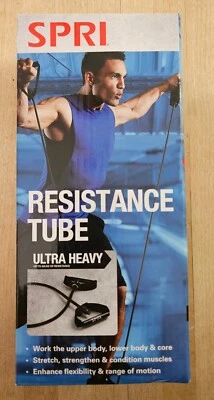 Tubo de Resistencia SPRI Pesado Ejercicio en Casa Entrenamiento Bandas Hasta 50 libras Nuevo Foto 1 de 4