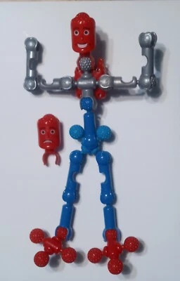 Zoob Dude RARE  rescue ranger loose 18 pcs zoob-bot zoob builderz - Image 1 of 4