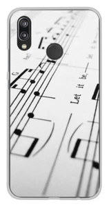 Coque en silicone imprimée compatible Huawei P20 Lite Partition de musique - Imagen 1 de 3