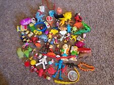 Kids Toy Lot, Over 60 Toys/Figures Disney Flintstones Minions Incredibles + More