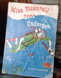 Miss Pickerell Goes Undersea Ellen MacGregor Paperback 1964 Paul Galdone TX BAS - Picture 1 of 1