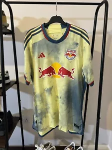New York Red Bulls Authentic Home Football Shirt 2023 / 24 Genuine BNWT Mens XL - Picture 1 of 14