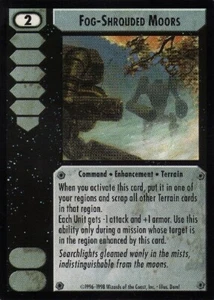 3x  Fog-Shrouded Moors - U Ungraded Commander's Edition - Battletech - Picture 1 of 1