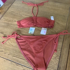 Bnwt Terracotta Bikini - UK 10 Bottoms & UK 6 Top - ODD SIZES - Picture 1 of 5