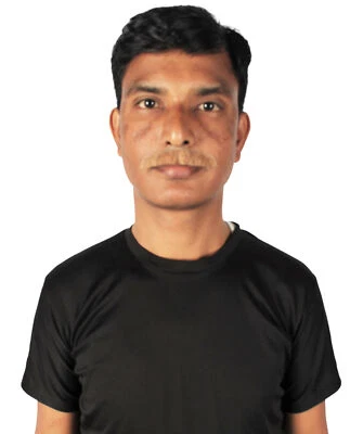 HPO Men's Human Hair Mustache Cosplay Facial Hair - Image 1 of 4