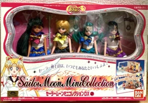 Sailor Moon Mini Collection DX 2 Bandai Rare Retro 4 Dolls Figure Limited Japan - Picture 1 of 4