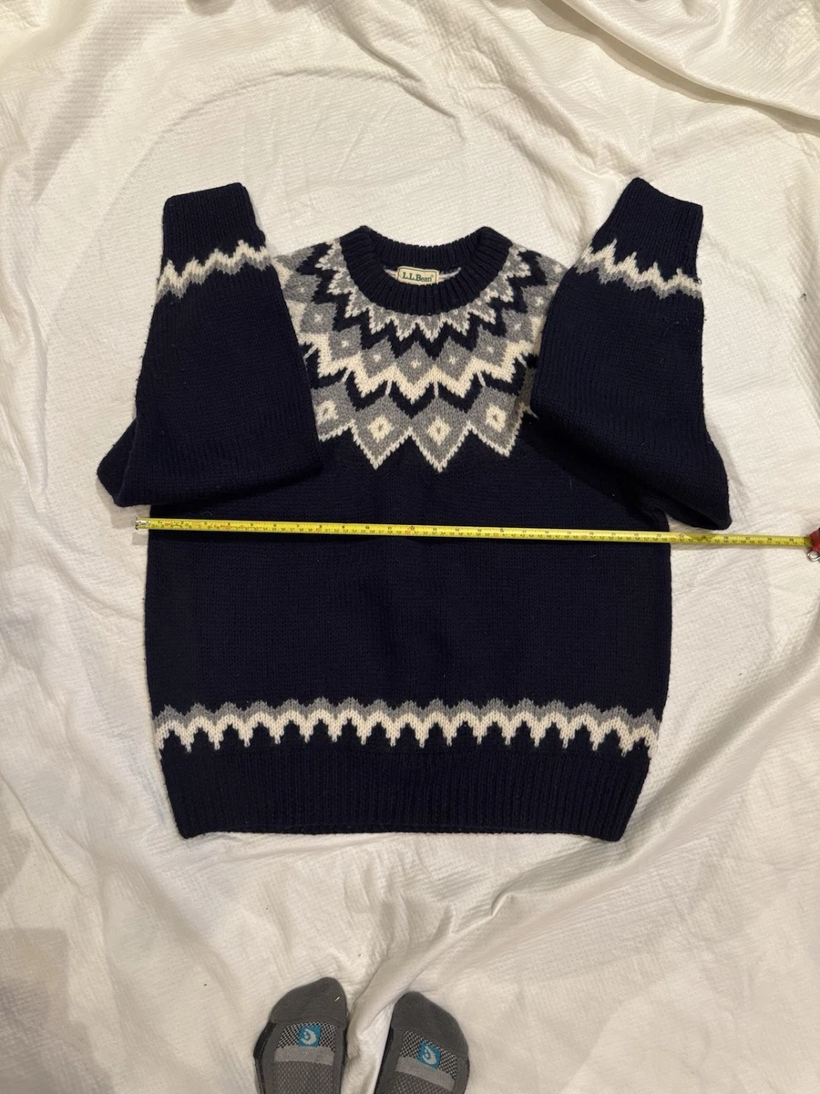 Ll Bean Norwegian Sweater In Women's Sweaters for sale | eBay