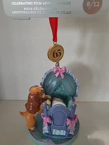 Ornamento cuaderno de bocetos Legacy Disney 2020 - Lady and the Tramp 65 aniversario - Imagen 1 de 3