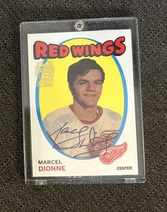 2001-02 O-Pee-Chee Archives Rookie Reprint Marcel Dionne Auto - Picture 1 of 2