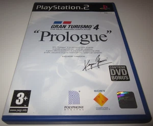 GRAN TURISMO 4 PROLOGUE-SONY PLAYSTATION 2-PAL-ITALIENISCH-KOMPLETT-SEHR GUT-RARITÄT - Bild 1 von 6