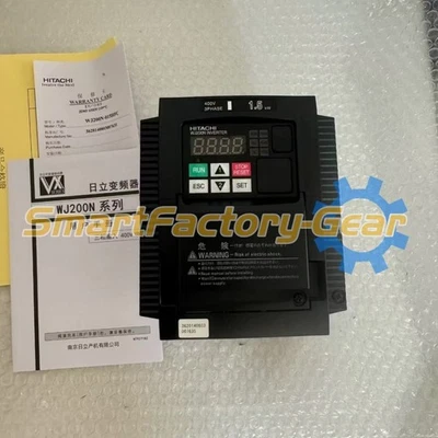 New HITACHI WJ200N-015HFC 1.5KW Inverter#1pcs In Box WJ200N015HFC - Image 1 of 4