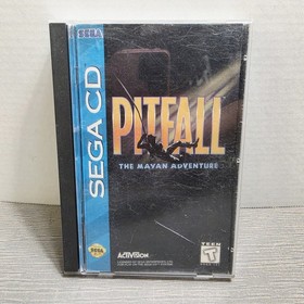Complete-in-box copy of Pitfall The Mayan Adventure Sega CD 1994 Activision