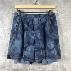 Lululemon Shorts Mens Medium Surge Short 6’ Blue Running Yoga - Picture 1 of 8