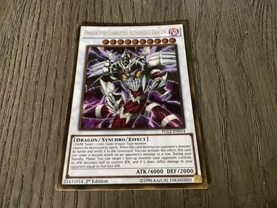 Dragocytos Corrupted Nethersoul Dragon PGL2-EN014 Premium Gold - Image 1 of 2