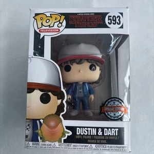 Funko Pop! Vinile: Stranger Things - Dustin Henderson (con freccette per bambini) - tema caldo - Foto 1 di 8