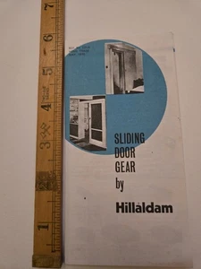 Vintage 1970s Hillaldam Sliding Door Gear Catalogue – Retro Hardware Brochure - Picture 1 of 9