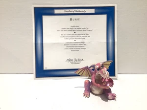 Limited Edition Dragon Figurine Franklin Mint Mood Dragons Huffy + Certificate - Picture 1 of 7