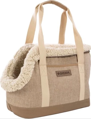 Bolso de Mano SHERPA Pet Carrier Beige NUEVO Foto 1 de 4