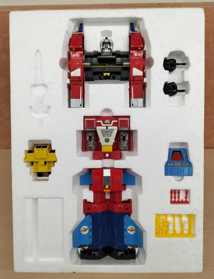 Tomy Miracle Combination Space Runaway Ideon Vintage 1980s Transforming Robot - Image 1 of 4