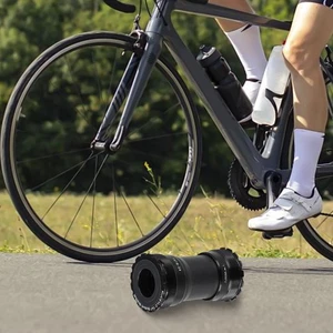 Soporte inferior roscado T47 24 para soporte de cojinete de sello de bicicleta 86 5 mm de ancho - Imagen 1 de 24