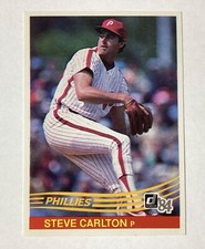 1984 Donruss #111 Steve Carlton Philadelphia Phillies