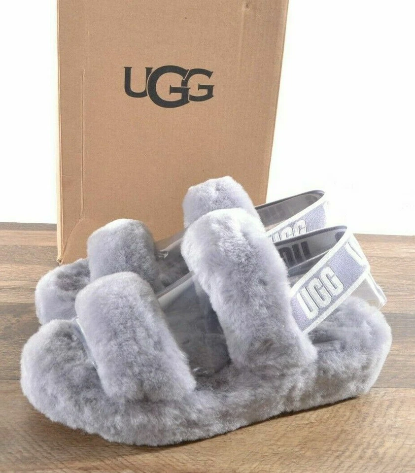 Zapatilla UGG Oh Yeah Slide 1107953 Amatista Suave ¡Nueva! Foto 1 de 1