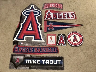 Los Angeles Angels/Mike Trout MLB Fathead Peel & Stick Wall Decal Vinyl Graphics - Image 1 of 3