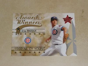2002 Leaf Rookie and Stars Award Winners # 272 Greg Maddux SAMPLE 1/1 - Picture 1 of 1